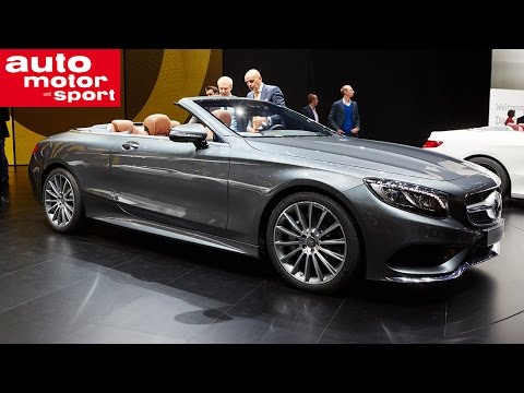 Mercedes S-Klasse Cabrio - IAA 2015