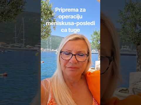 Priprema za operaciju meniskusa,pri tome je uzrok bio tuga,smrtni slucaj roditelja