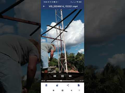 já preparando a base da torre da rádio líder em são João do caru MA