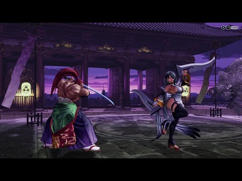 Samurai Shodown - Genjuro VS Iroha
