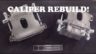Brake Caliper Rebuild Bricklin SV1 (Kelsey Hayes Caliper Rebuild)
