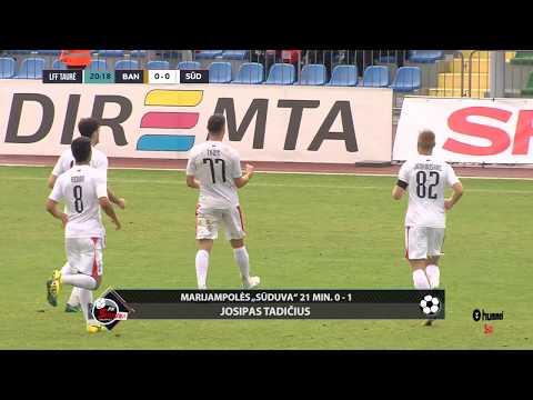 J.Tadičiaus įvartis SHARP LFF taurės finale