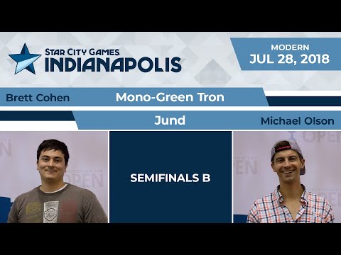 SCGINDY: Semifinals B - Brett Cohen vs Michael Olson | Modern