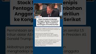 Stok Senjata AS Menipis, Pentagon Ajukan Anggaran Pertahanan Rp24 Kuadriliun ke Kongres demi Perang!