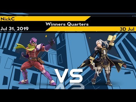 [Smash Ultimate] Xeno172 (W.Quarters) - NickC vs 3D Jul
