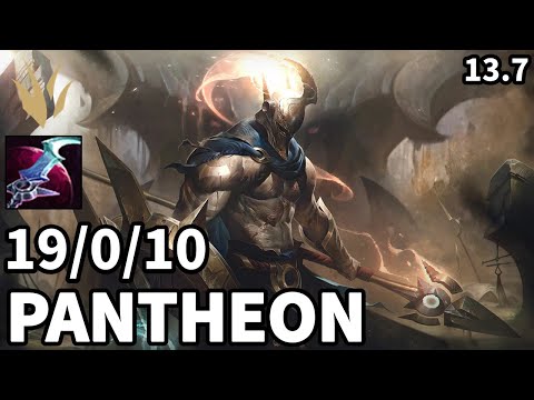 Pantheon Jungle vs Viego - KR Master  | Patch 13.7