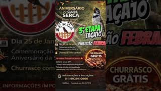 Convite, Aniversário 56 anos de Serca!