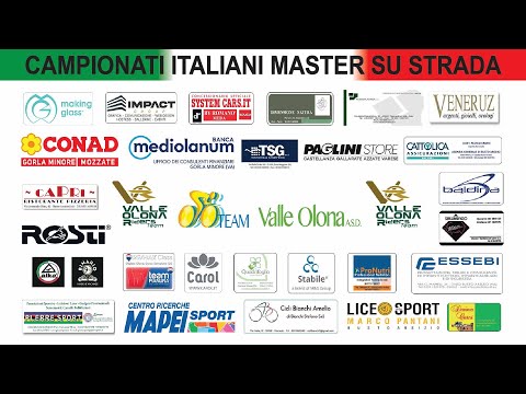 CAMPIONATI ITALIANI MASTER SU STRADA