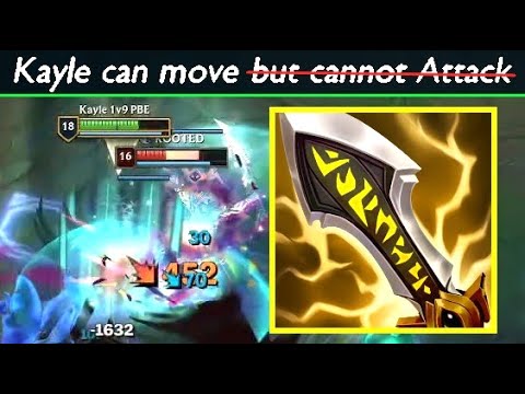 Kayle R after Rework is INSANE....