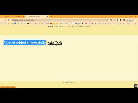 Task Assigned System in PHP Application Projects
