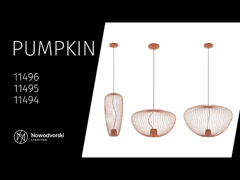 Підвісний світильник Nowodvorski 11496 Pumpkin S GU10 1x10W IP20 Terracotta