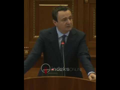 Fjalimi i Albin Kurtit që mori duartrokitje nga deputetët në parlament #albinkurti #kosova