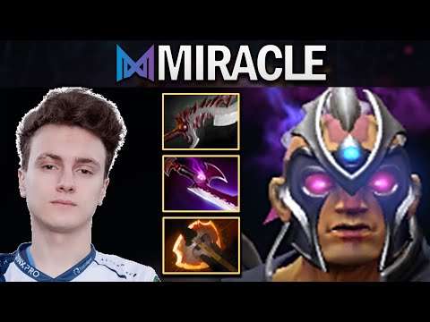 NIGMA.MIRACLE ANTI-MAGE WITH PRO BUILD - DOTA 2 7.27 GAMEPLAY