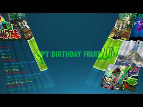 Happy Birthday Fruity