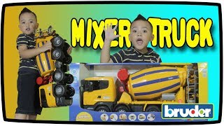 Mainan Mobil Truk Molen Besar Bisa Ngecor | Bruder Toys Cement Mixer Trucks Construction