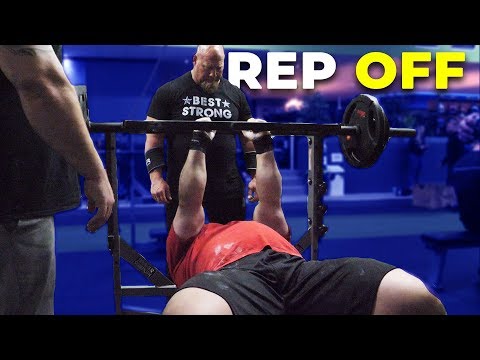 BENCH PRESS REP COMPETITION WITH EDDIE HALL, ROBERT OBERST & NICK BEST Video