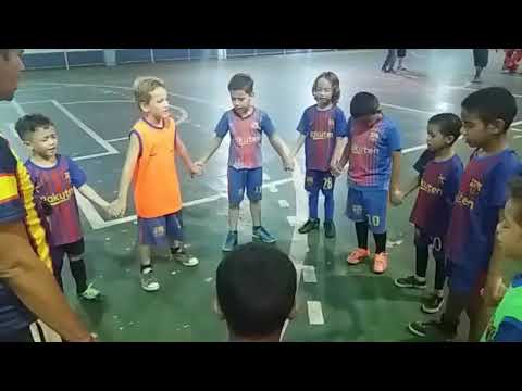 Estreia do Primeiro Camapeonato Copa Ouro Leandro Filho  Escolinha Barcelona Bacabal Pereka