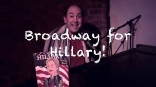 Broadway for Hillary!