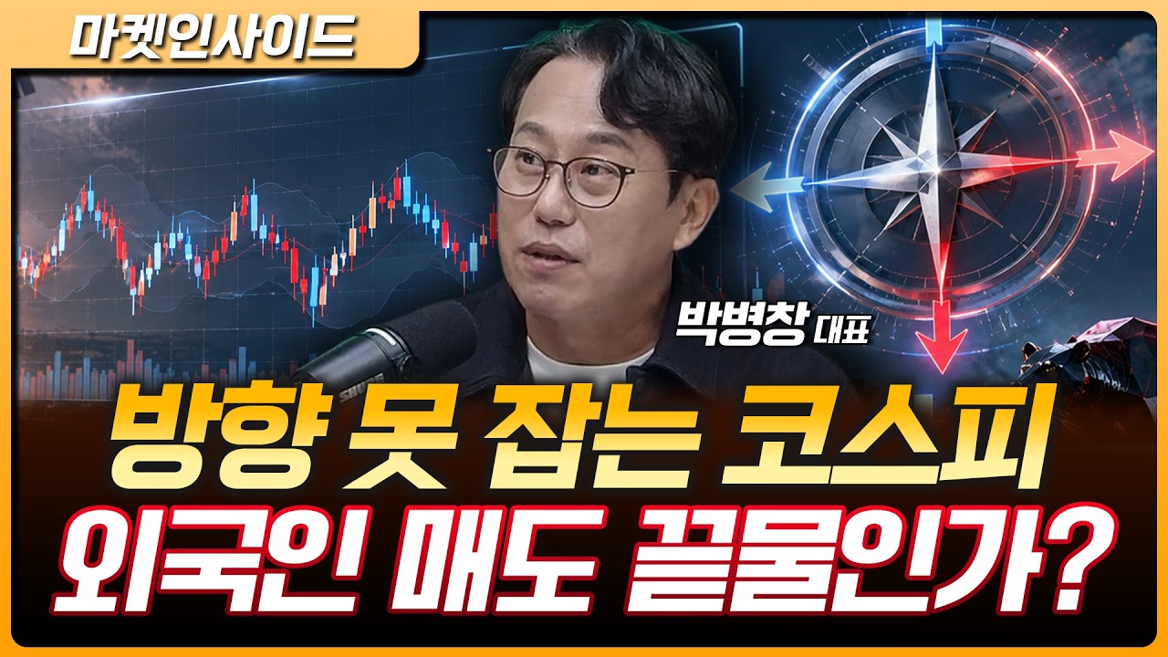 방향 잃은 코스피…앞으로 3주가 고비, 시장 대응 전략은? | 박병창 MP파트너스 대표 [마켓 인사이드]