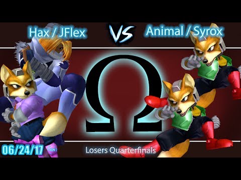 Animal / Syrox vs. Hax / JFlex Melee Doubles Losers Quarterfinals