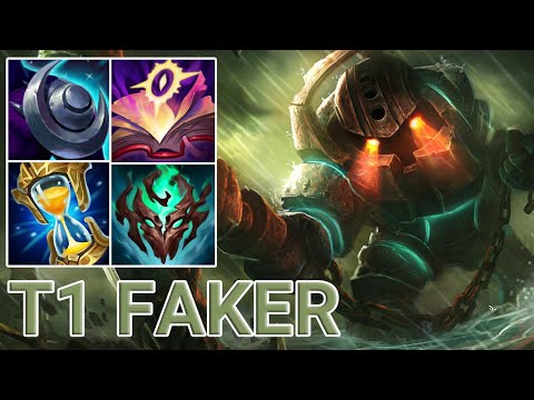 T1 Faker Nautilus Mid VS Talon | EUW Diamond Patch 13.9