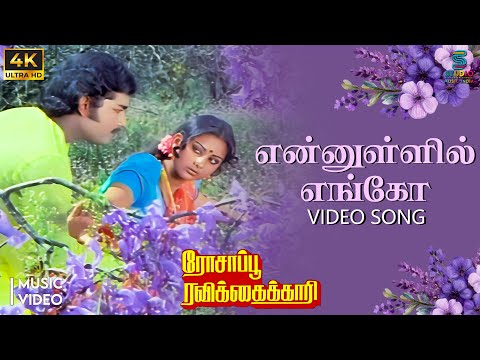 Yennullil Yengo Full Video Song 4K - Rossappu Ravikkaikari | Deepa | Vani Jayaram, Ilaiyaraaja | SPE