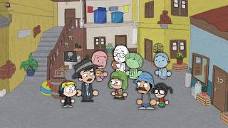 Compilado de animações  (chaves fã animado)(super heroi o  filme animado)