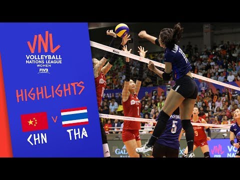 CHINA vs. THAILAND -  Highlights Women | Week 2 | Volleyball Nations League 2019 Video