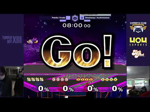 Tipped Off 13 Pools - Spiral Krudo / Panda (Blue) vs. Ghostsoap / Austintacious (Red)