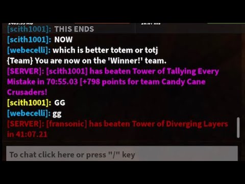 Tower of Tallying Every Mistake Completed!