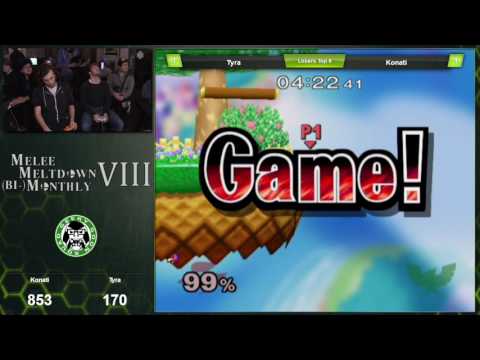 MMBM#8 - Konati (Cpt.Falcon) Vs. Tyra (Falco) - Losers Top 8 - Melee