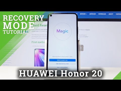 How to Enter Recovery Mode in HUAWEI Honor 20 - Secret EMUI Mode