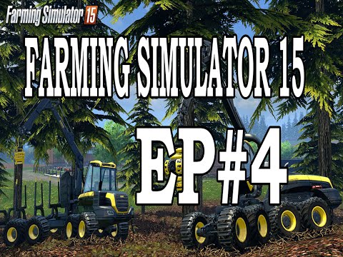 HOW TO CHIP WOOD | FARMING SIMULATOR 15 | EP #4
