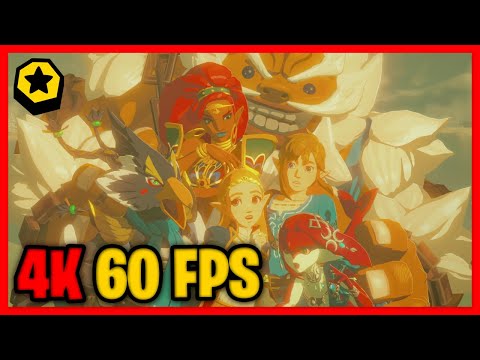ALL ZELDA BREATH OF THE WILD CUTSCENES IN 4K 60FPS SWITCH 2 | THE GAME YOU SHOULD BE PLAYING!