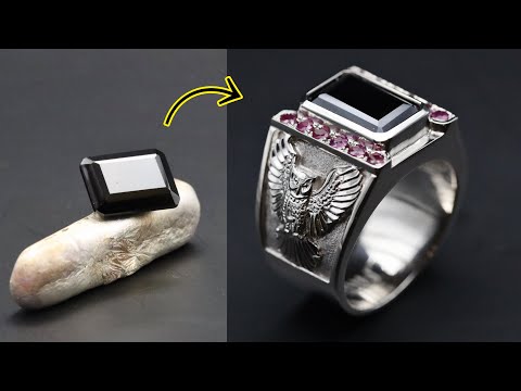 Custom palladium ring for men - how to make palladium jewelry