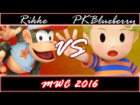 MWC 2016 - PK Blueberry (Lucas) vs. Rikke (Diddy) - POOLS - Smash 4 - Wii U