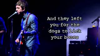 Freaky Teeth - Noel Gallagher&#39;s High Flying Birds (lyrics)