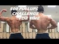 Chris Elkins attempts 500 PULLUPS CHALLENGE in one workout - TIMED
