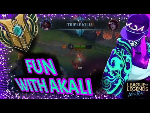MONTAGE AKALI • Just For Fun | Wild Rift #akali #montage