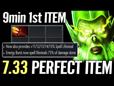 7.33 Perfect Item Necrophos - Dagon lifesteals 75% of damage done