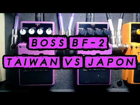 Boss BF-2 Taiwan VS Boss BF-2 Japon