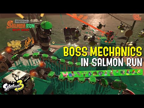 Boss Mechanics in Salmon Run: The Next Wave (Splatoon 3)