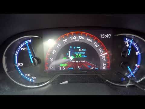 Thumbnail for 2022 Toyota RAV4 2.5 Hybrid Dynamic Force VVT-iE AWD (222hp) acceleration and top speed by Toyota, Toyota RAV4, Toyota Hybrid X