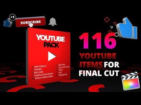 Apple Motion Template: Youtube Pack - Final Cut Pro X