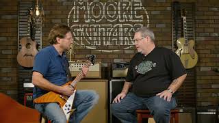 Video thumbnail for Gibson! Now at Moore Guitars! Flying V Antique Natural by MooreMusicGuitars