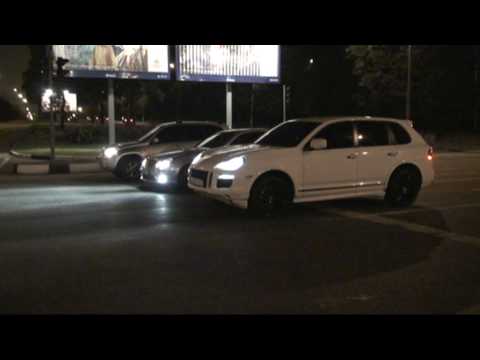 PORSCHE CAYENNE TURBO GT 650 HP vs MERSEDES E 55 AMG KOMPRESSOR TUNED 550 HP