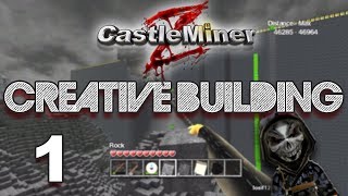 Castle Miner Z | Creative Building | Part 1 | &quot;The Wall&quot;