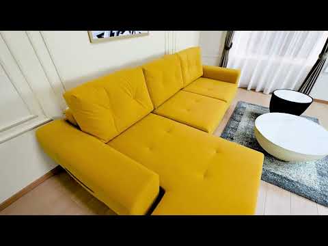 Colțar Extensibil Edison Gri - Vega 10 Dreapta 1