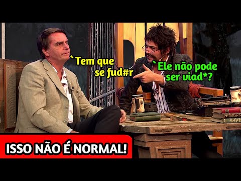 O DIA EM QUE O PODEROSO DEIXOU O BOLSONARO MUITO IRRITADO! | Talk Show Poderoso - Ep. 02