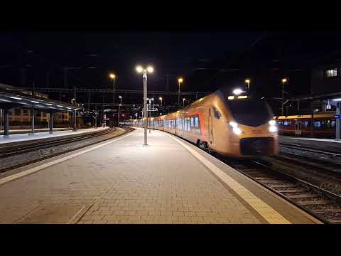 Ifahrt vom IR35 (Aare-Linth-Express) us Bern in Chur